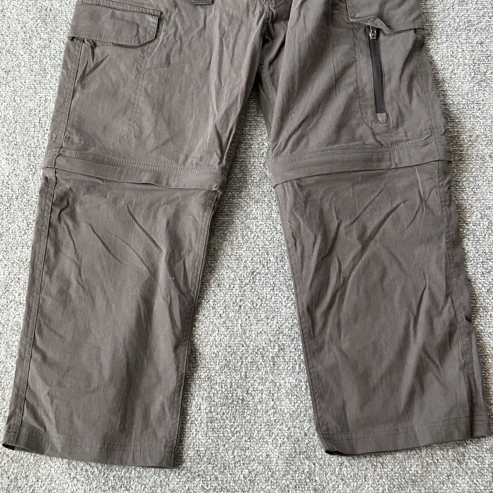 BC Clothing Pants Men 32 X 24 Short Convertible Cargo Shorts Grey New NWT Boys - Picture 8 of 11